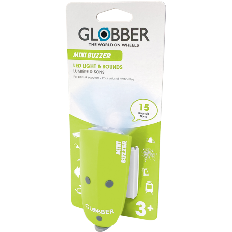 GLOBBER Mini Buzzer LED-Leuchte, limette