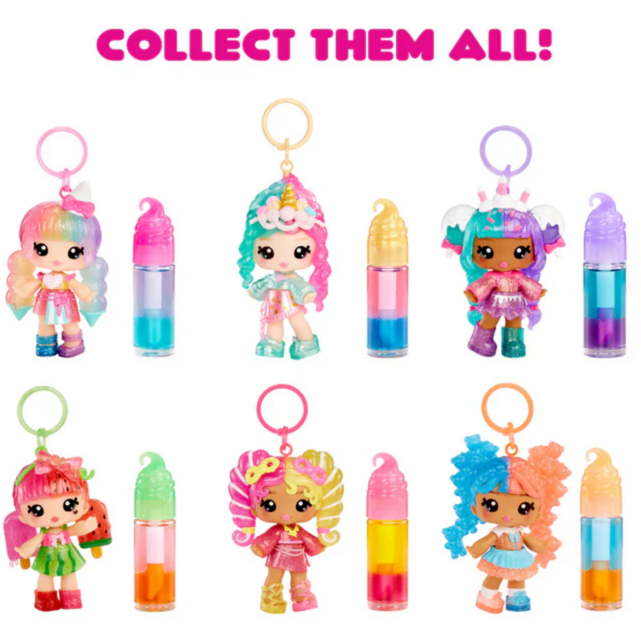 MGA Entertainment Yummiland Lip Gloss Doll: Mystery Color Change - Mila Mallows