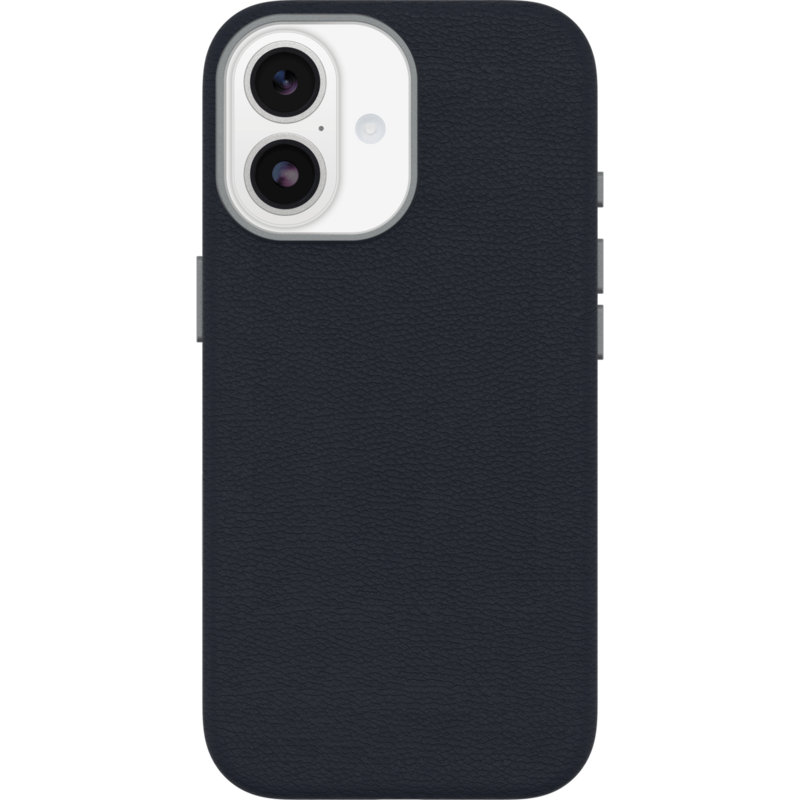 Otterbox Symmetry Cactus Leather Handyhülle, dunkelblau, iPhone 17, MagSafe