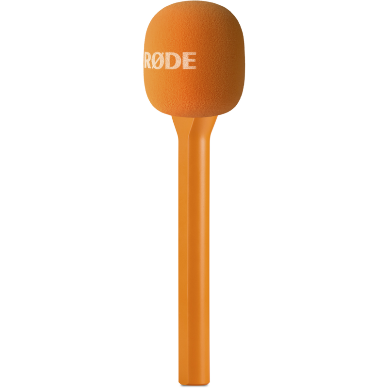 Rode Microphones Interview GO Mikrofon, orange, Adapter