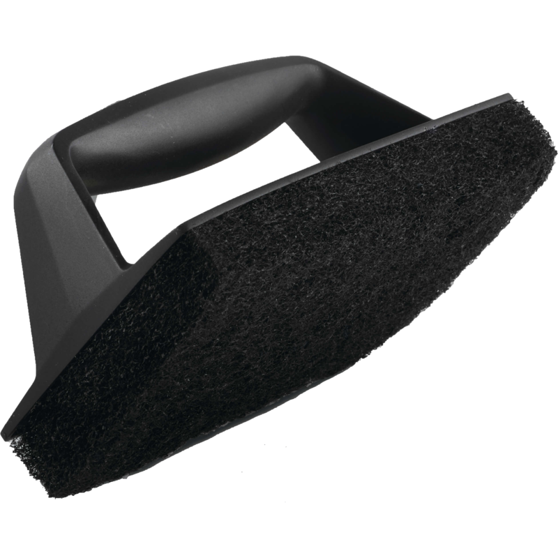 Napoleon Scheuerschwamm mit Griff Schwamm, schwarz