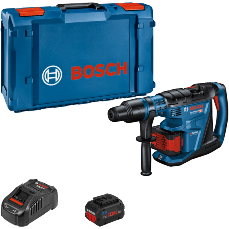 Bosch Professional PRO Akku-Bohrhammer BITURBO GBH 18V-40 C Professional