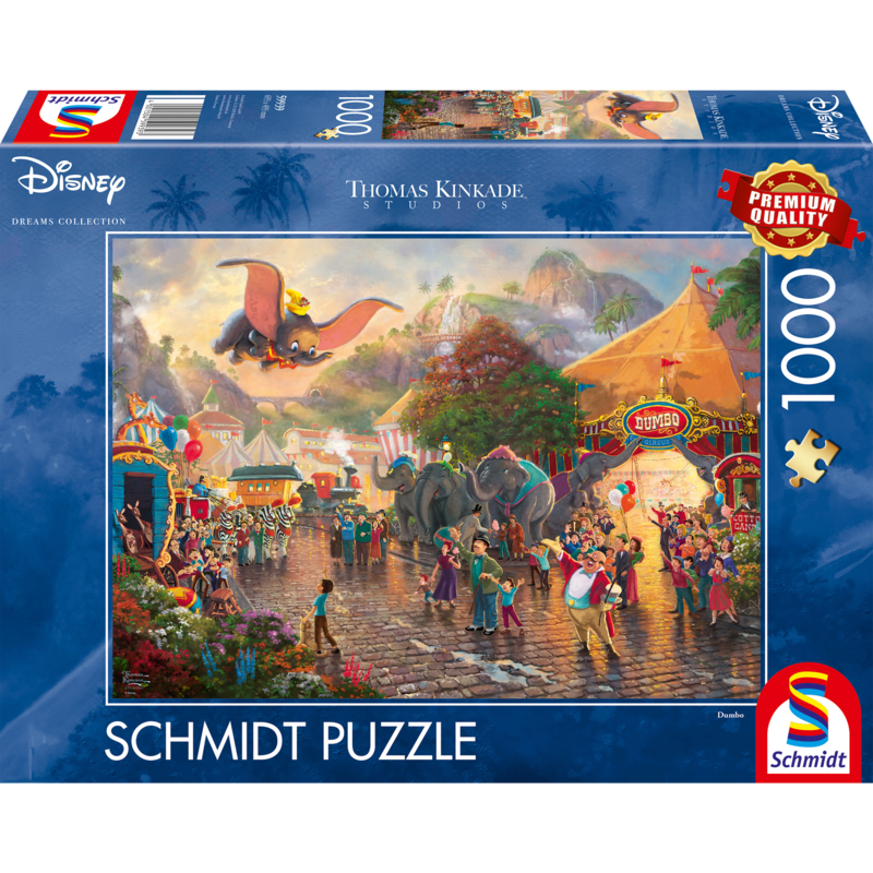 Schmidt Spiele Thomas Kinkade Studios: Disney - Dumbo Puzzle