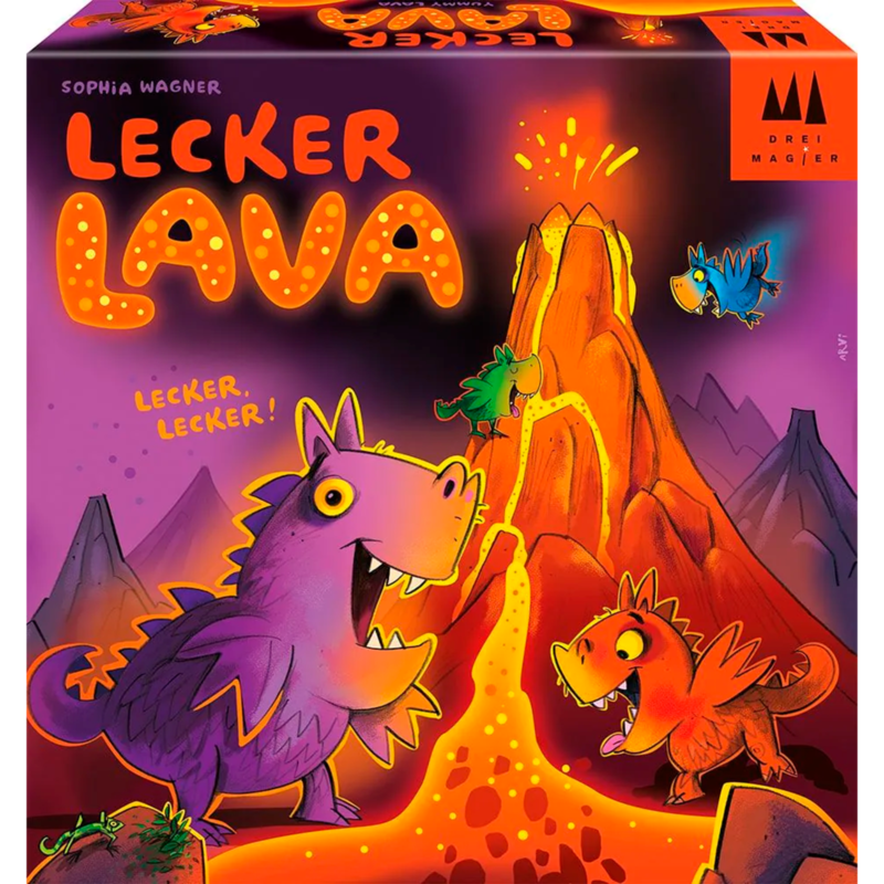 Schmidt Spiele Drei Magier: Lecker Lava Brettspiel