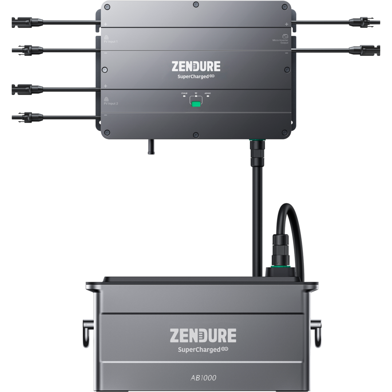 Zendure SolarFlow Set, Smart PV Hub inkl. Powerstation 960Wh, 0% MWST, 1.200