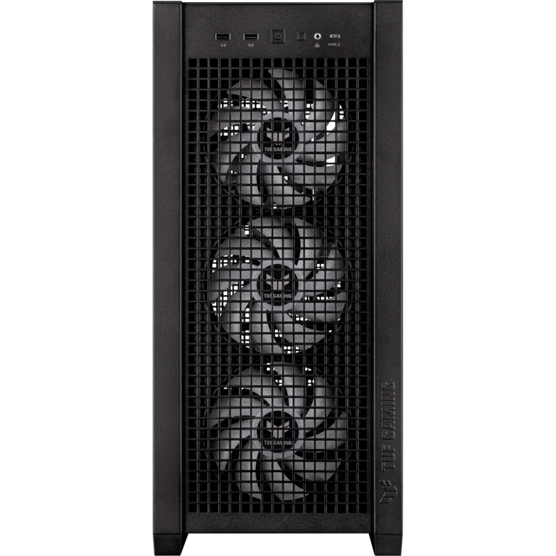 ASUS TUF GAMING GT302 ARGB Tower-Gehäuse, schwarz, Tempered Glass, Gebraucht