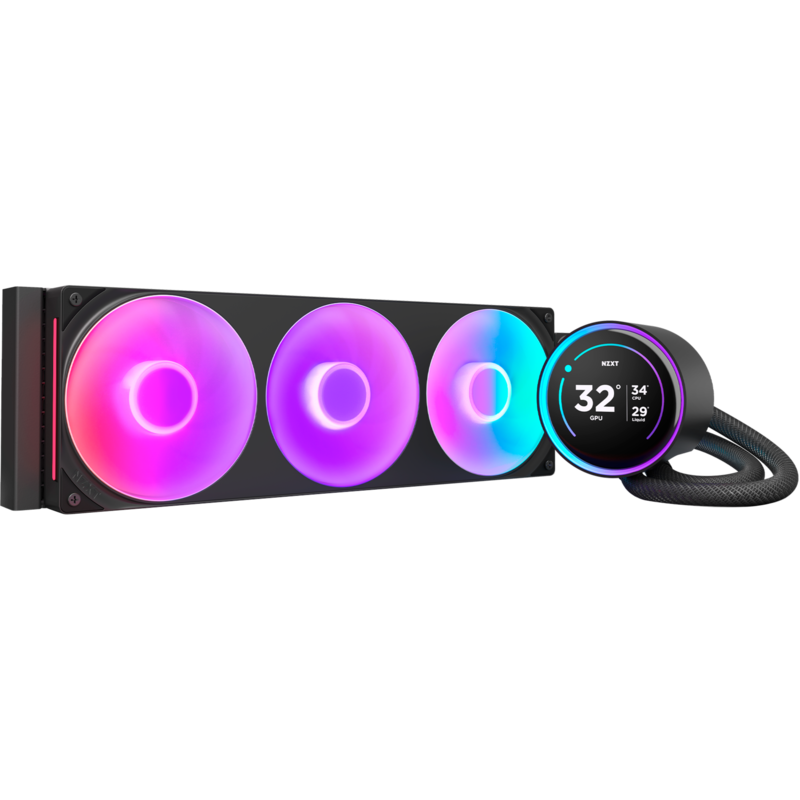 NZXT Kraken Elite 360 RGB 360 mm Wasserkühlung, schwarz
