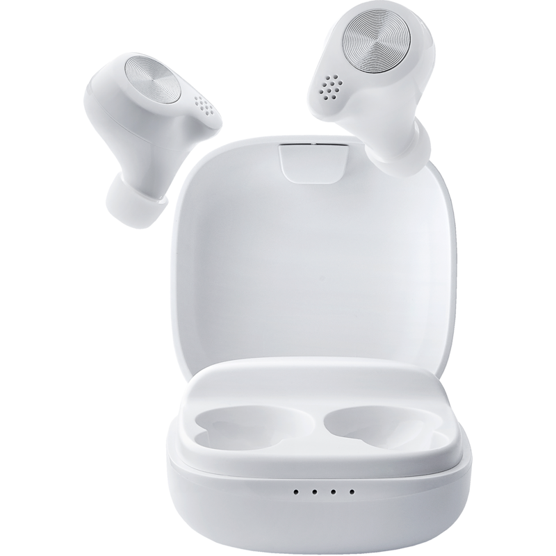 Intenso Buds Micro T200 Kopfhörer, weiß, Bluetooth 5.3, USB-C
