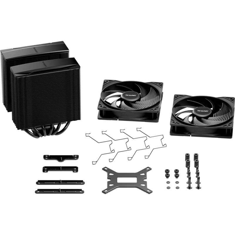 be quiet! Pure Rock Pro 3 Black CPU-Kühler, schwarz