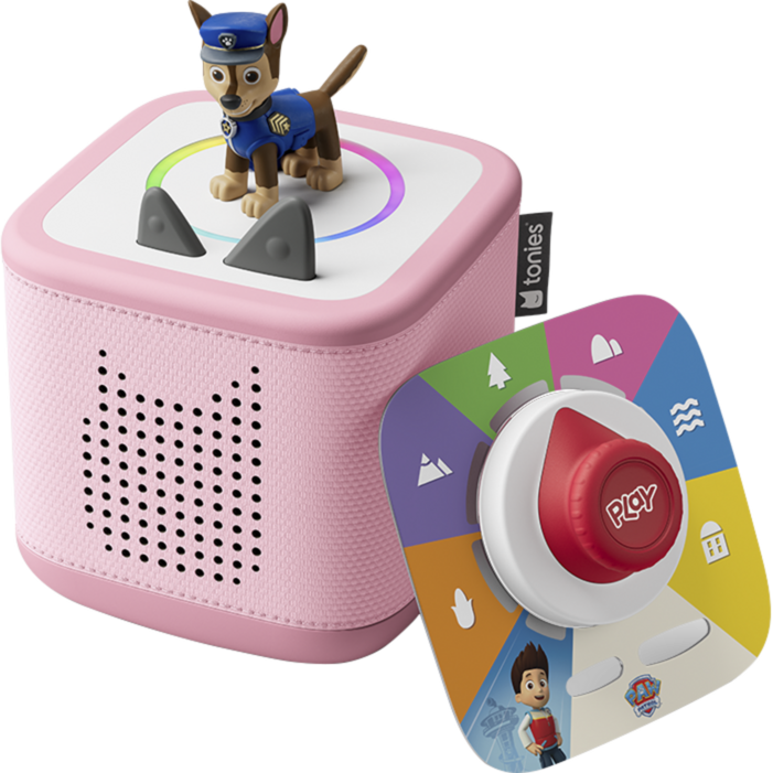tonies Toniebox 2 Rosa Play Set Paw Patrol Chase Lautsprecher