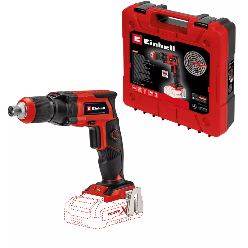 EINHELL Power X-Change Akku-Trockenbauschrauber TE-DY 18 Li-Solo, 18Volt