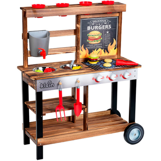Theo Klein Beach Picnic BBQ Country Sommer Küche Spielküche, Gebraucht
