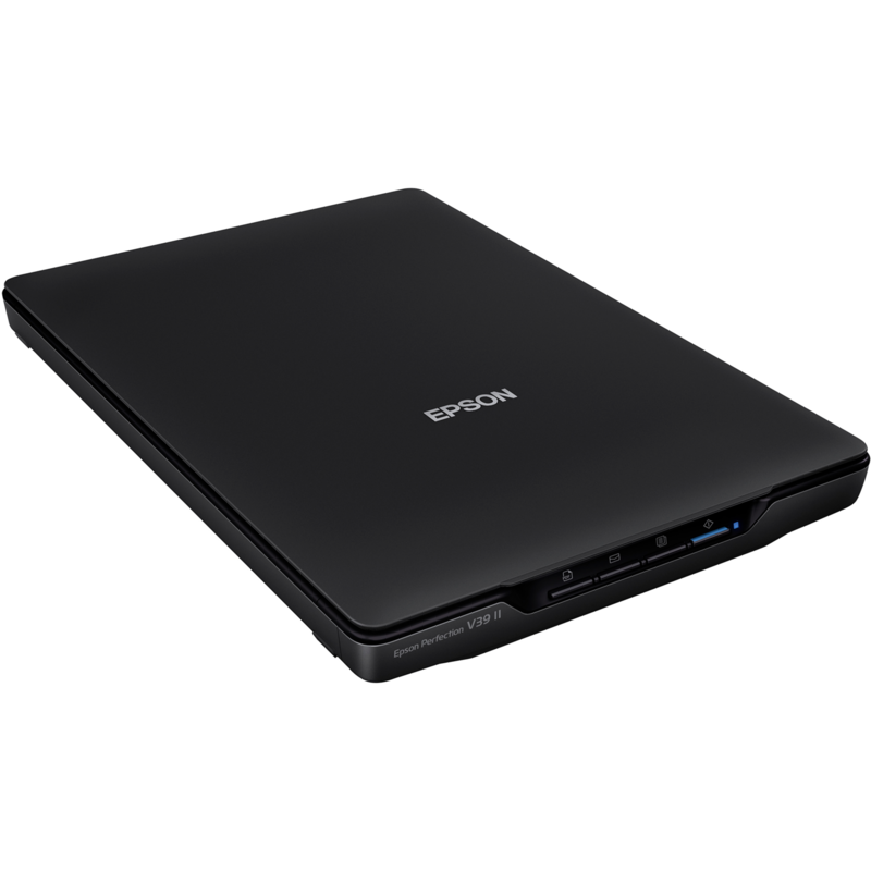 Epson Perfection V39II Flachbettscanner, schwarz, USB