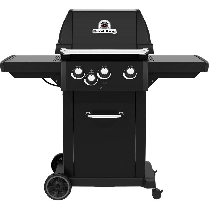 Broil King Gasgrill Royal 340 Shadow Grill, schwarz, mit Seitenbrenner