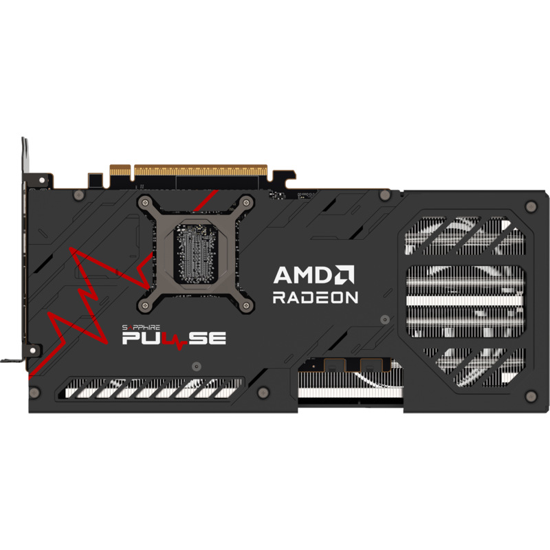 SAPPHIRE Radeon RX 9070 GRE Pulse Gaming OC Grafikkarte, schwarz, RDNA4, GDDR6