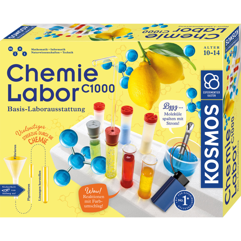 Kosmos Chemielabor C1000 Experimentierkasten