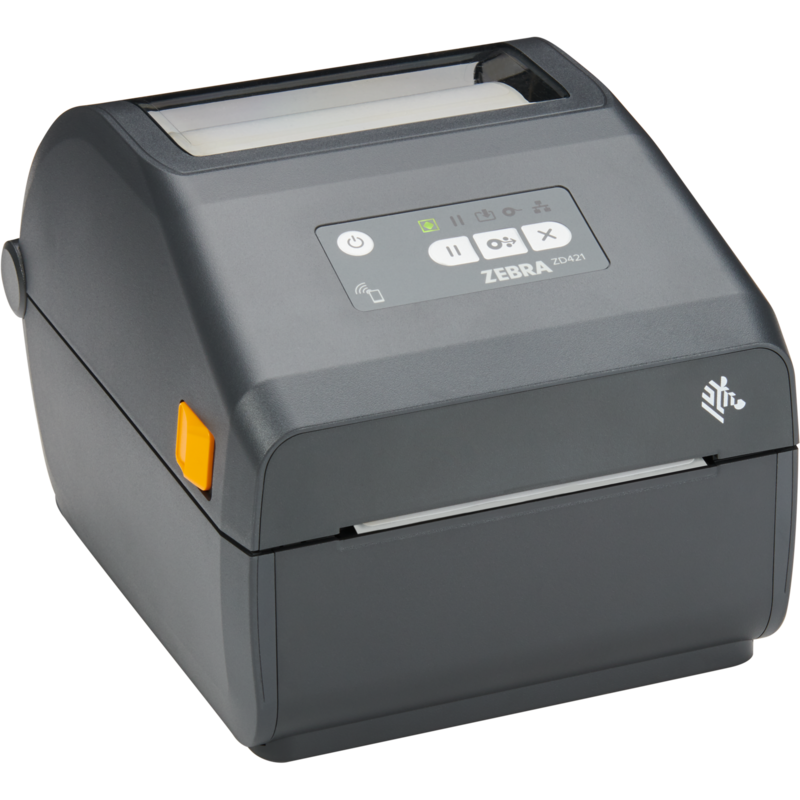 Zebra ZD421d Etikettendrucker, anthrazit, USB, LAN, 203 dpi, RTC