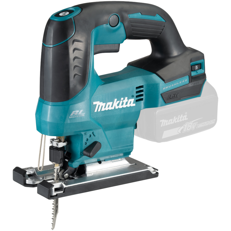 Makita Akku-Pendelhub-Sticksäge DJV184Z, 18Volt Stichsäge, blau/schwarz, ohne