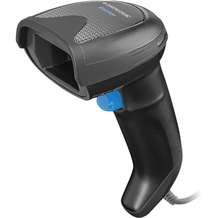 Datalogic Gryphon I GD4520 Barcode-Scanner, schwarz, inkl. USB-Kabel, Basis