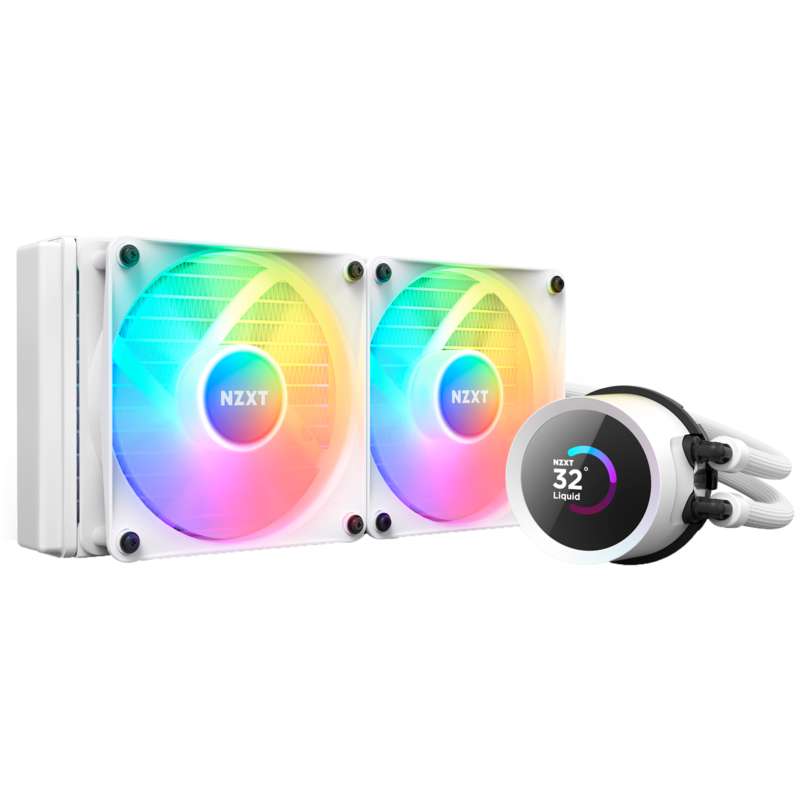NZXT Kraken 240 RGB 240mm Wasserkühlung, weiß