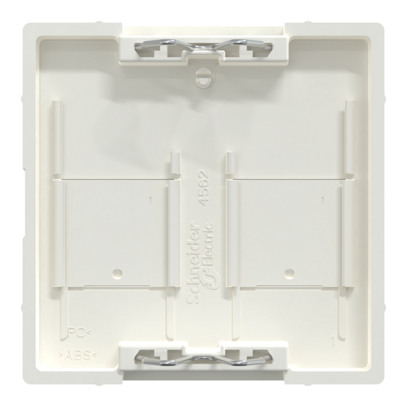 Merten Zentralplatte zweifach passend für Modular Jack, weiß