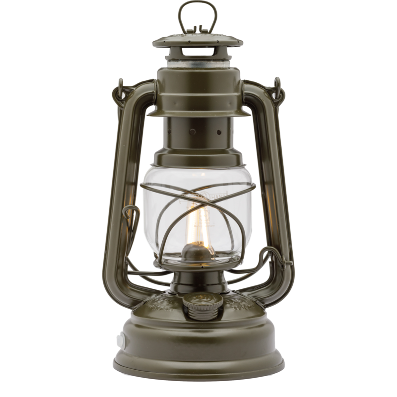 Feuerhand Laterne Baby Special 276 LED LED-Leuchte, oliv