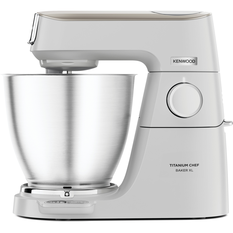 Kenwood Titanium Chef Baker XL Küchenmaschine KVL65.001WH, weiß, 1.200 Watt, Gebraucht