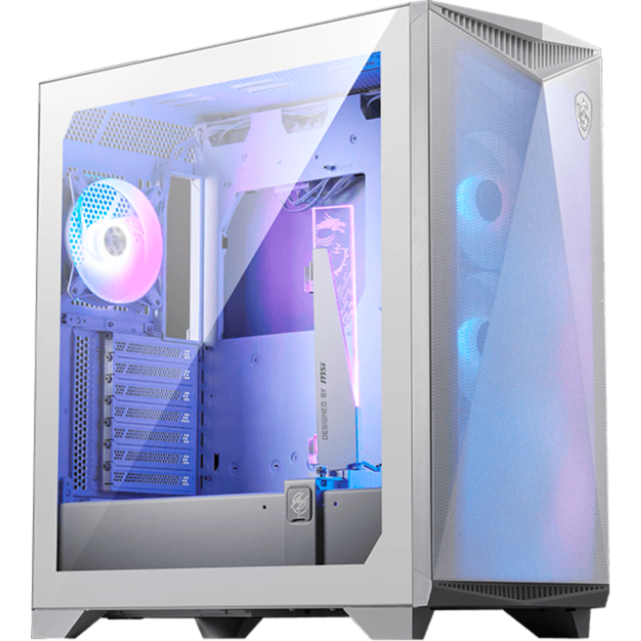 MSI MPG GUNGNIR 300R AIRFLOW Tower-Gehäuse, weiß, Tempered Glass