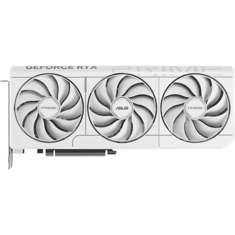 ASUS GeForce RTX 5070 PRIME OC WHITE Grafikkarte, weiß, DLSS 4, 3x DisplayPort