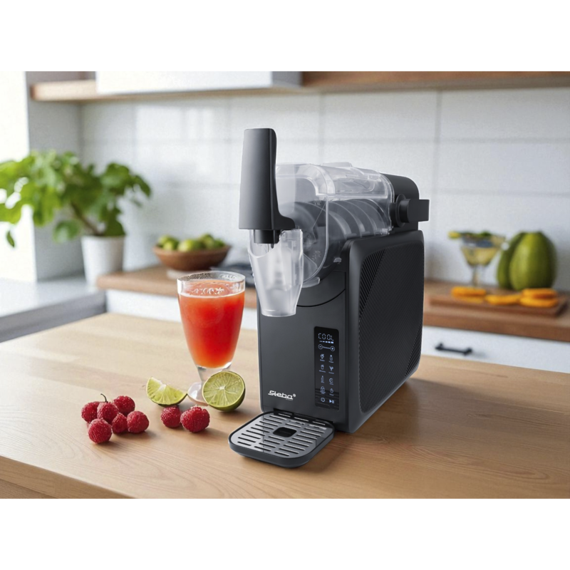 Steba Slush-Maker FDM 2 Eismaschine, schwarz, für 2.000ml Slush, 220 Watt