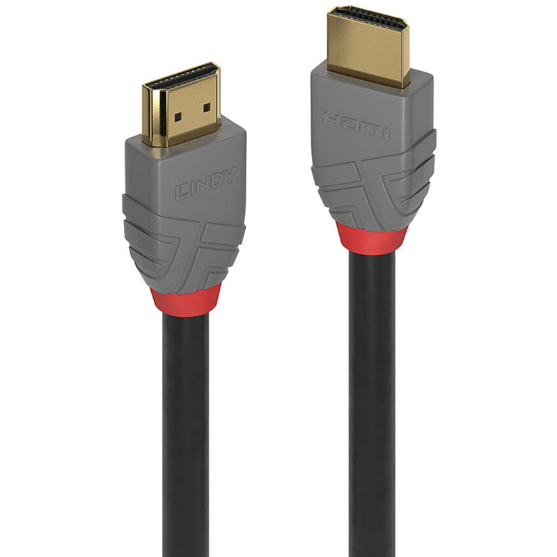 Lindy Ultra High Speed HDMI Kabel, Anthra Line, grau, 3 Meter