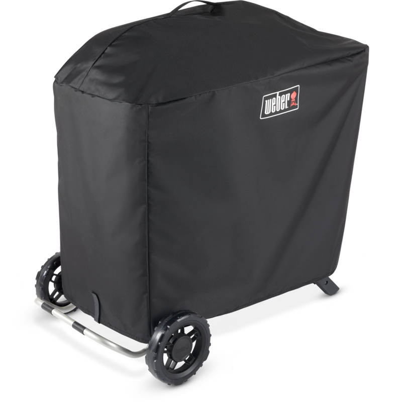 Weber Premium Abdeckhaube Traveler Schutzhaube, schwarz, für Weber Traveler