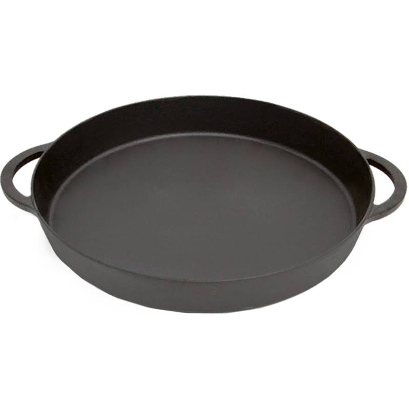 Big Green Egg Gusseisenpfanne L / XL / 2XL, Ø 36cm Pfanne, anthrazit, für Big
