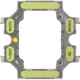 Gira Leuchtelement Variante 2 mit LED und 0,5 Milliampere Nennstromaufnahme