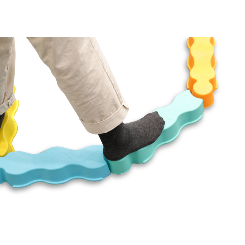 Outdoor active Balancier Balken zehn-teilig Gartenspielgerät