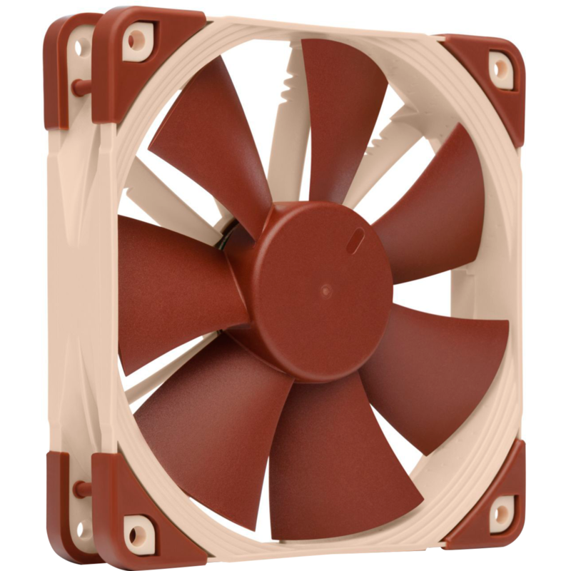 Noctua NF-F12 PWM Gehäuselüfter, hellbraun