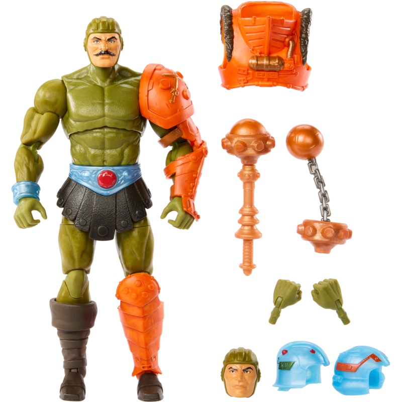 Mattel Masters of the Universe Masterverse Man-At-Arms Spielfigur, 17,8 cm