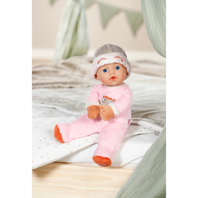 ZAPF Creation BABY born Sleepy for babies Rosa 30cm Puppe, pink, mit Rassel im