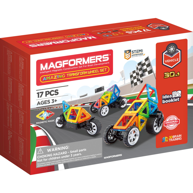 Magformers Amazing Transform Wheel Set Konstruktionsspielzeug
