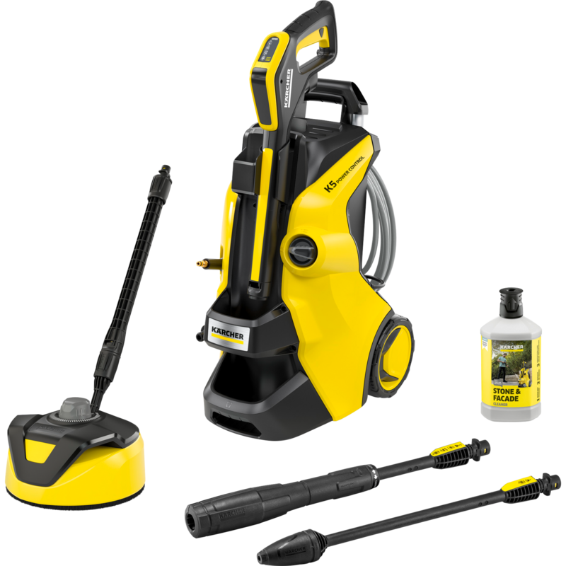 Kärcher K 5 Power Control Flex Home Hochdruckreiniger, gelb/schwarz, mit