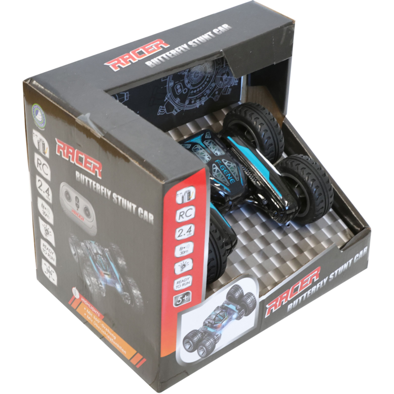 Racer Radio Controlled Butterfly Stunt Auto, 2.4 Gigahertz RC