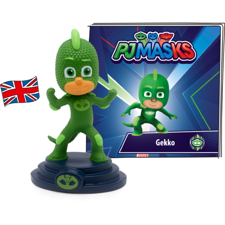 tonies PJ Masks - Gekko Spielfigur, Hörspiel mit Liedern, englische