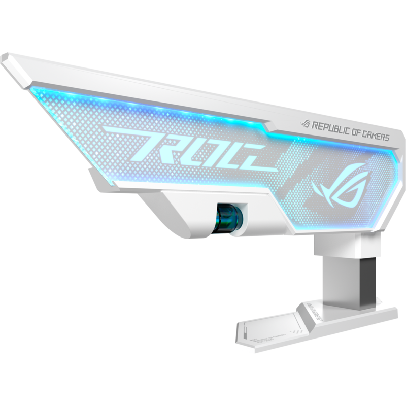 ASUS ROG Herculx Grafikkartenhalterung White Halterung, weiß, AURA Sync, inkl.