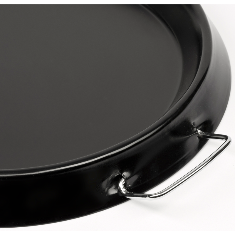 G3 Ferrari Pfanne für Pizzaofen Delizia Anniversary Backblech, schwarz, Ø 30cm