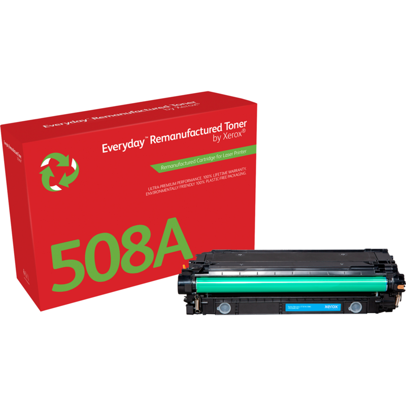 Xerox Everyday Toner cyan 006R03467, wiederaufbereitet, kompatibel zu HP 508A, Generalüberholt
