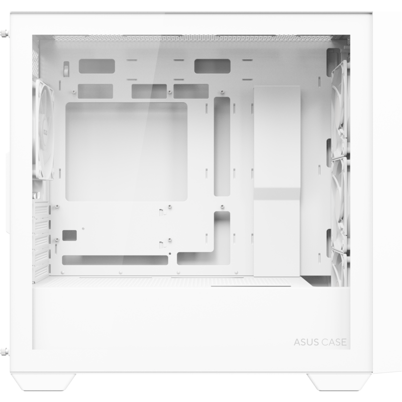 ASUS A21 PLUS TG ARGB Tower-Gehäuse, weiß, Tempered Glass