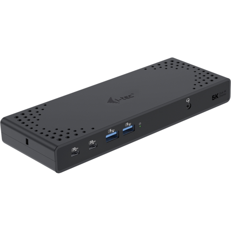 i-tec USB 3.0 / USB-C / Thunderbolt 3 Dual Display Docking Station Gen2 Power