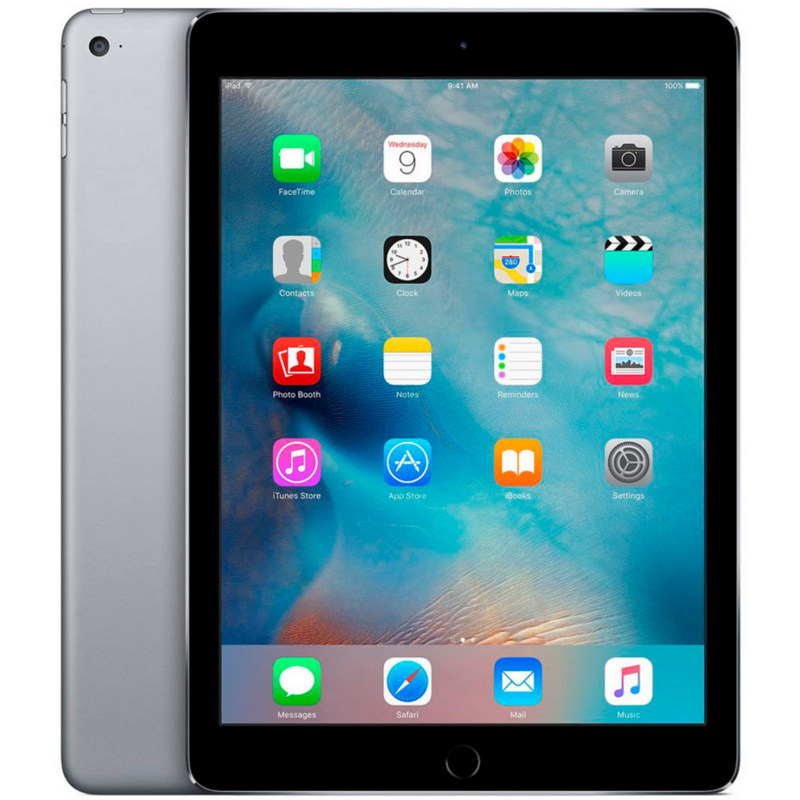 Apple iPad Air 2 64 GB Generalüberholt Tablet-PC, silber, iOS, Generalüberholt