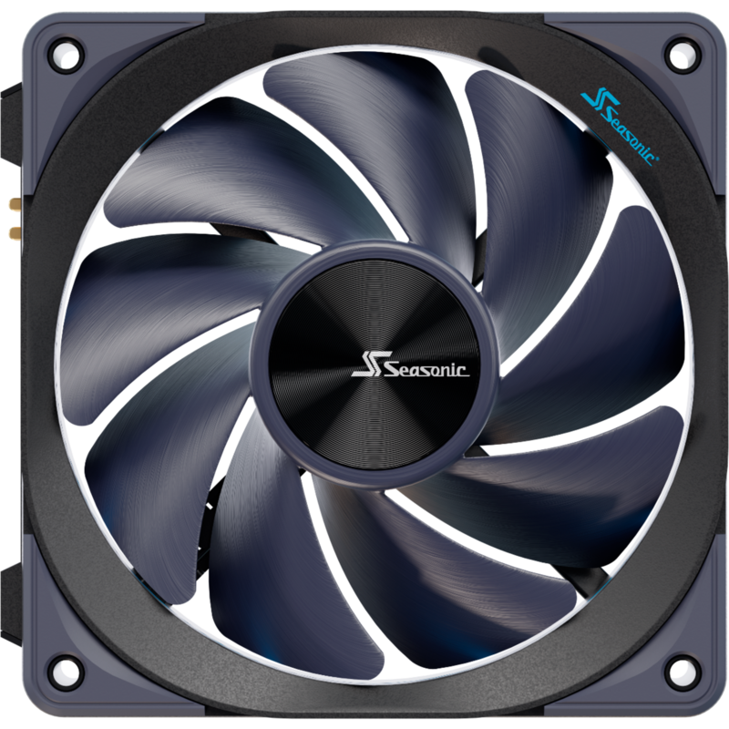 Seasonic MagFlow 1225 PWM Gehäuselüfter, schwarz, 1-Fan Kit