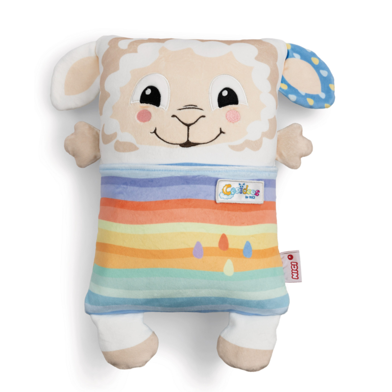 NICI Kuscheltier Schaf mit Wendefunktion, beige
